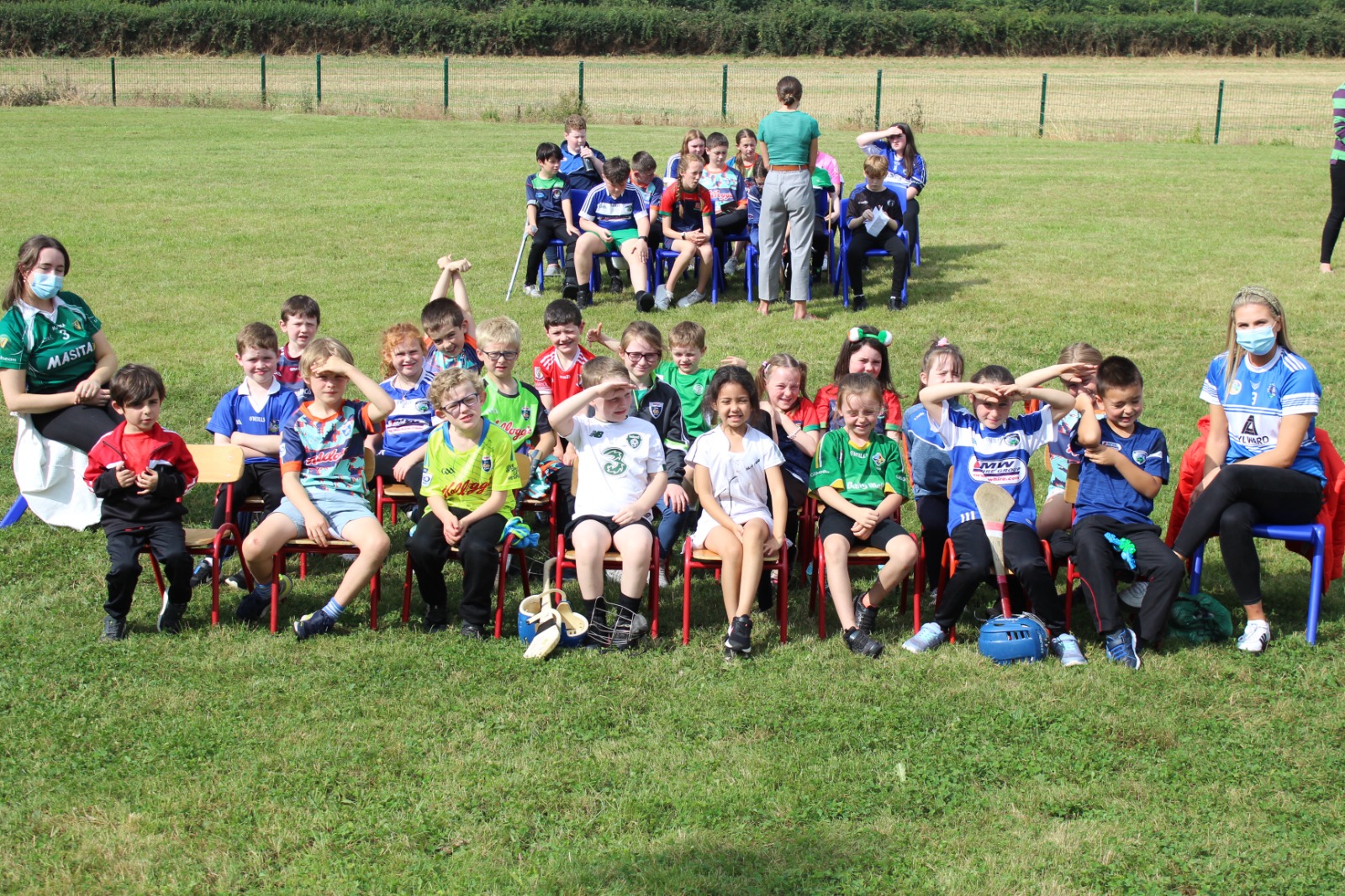 Declan Hannon visits Timahoe NS 