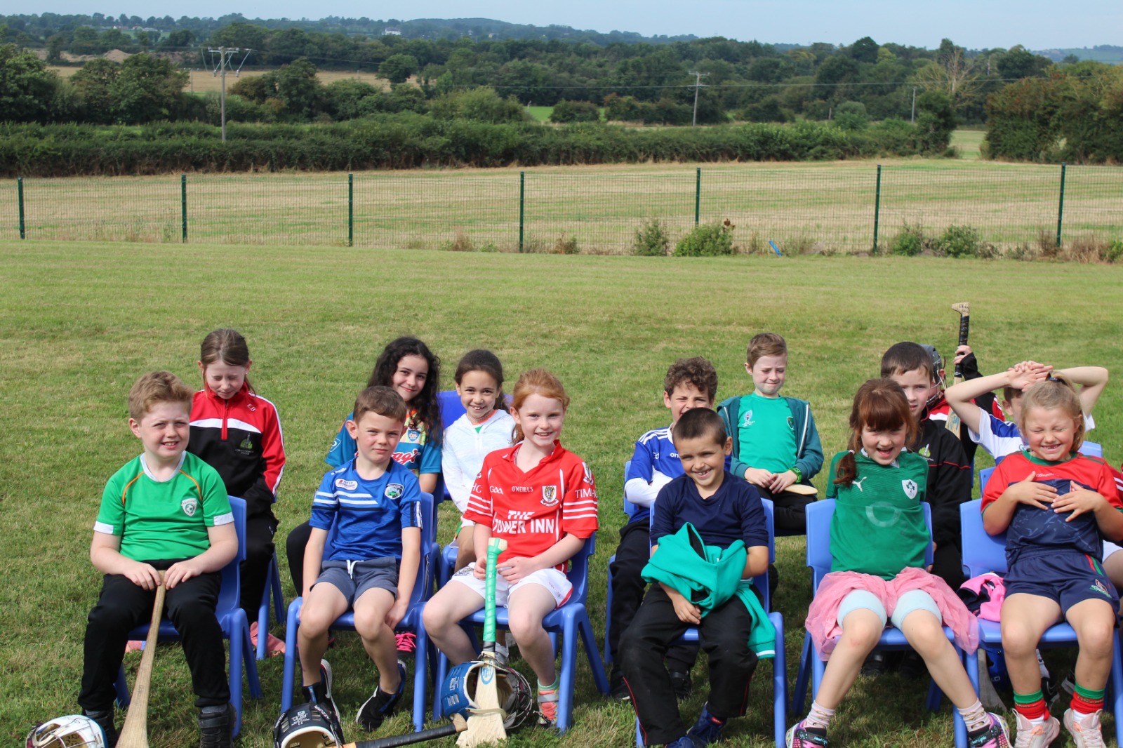 Declan Hannon visits Timahoe NS 