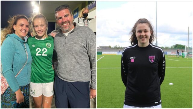 Emily Corbet and Della Doherty