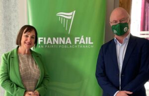 Fiona O'Loughlin and Stephen Donnelly