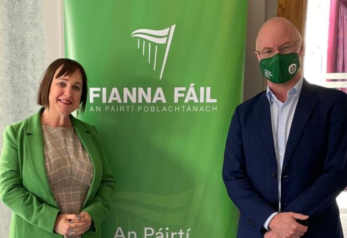 Fiona O'Loughlin and Stephen Donnelly