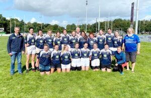 Portlaoise RFC ladies who defeated Naas on Sunday to advance to the Paul Cusack Cup final