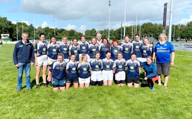 Portlaoise RFC ladies who defeated Naas on Sunday to advance to the Paul Cusack Cup final
