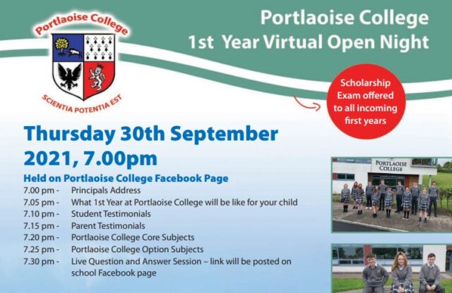 Portlaoise College Open Night