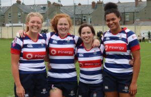 Róisín Fingelton-McWey, Geena Behan, Niamh Griffin and Eimear Corri