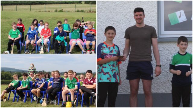 Declan Hannon visits Timahoe NS