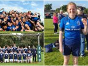 Leinster Rugby U-18s and Portlaoise RFC U-17s