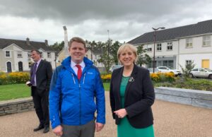 Conor Bergin and Heather Humphries
