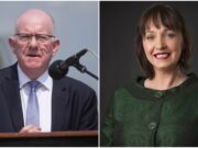 Fiona O'Loughlin and Charlie Flanagan