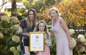 Louise Lynam with daughter Kiera (9) and mother Connie. Picture Andres Poveda