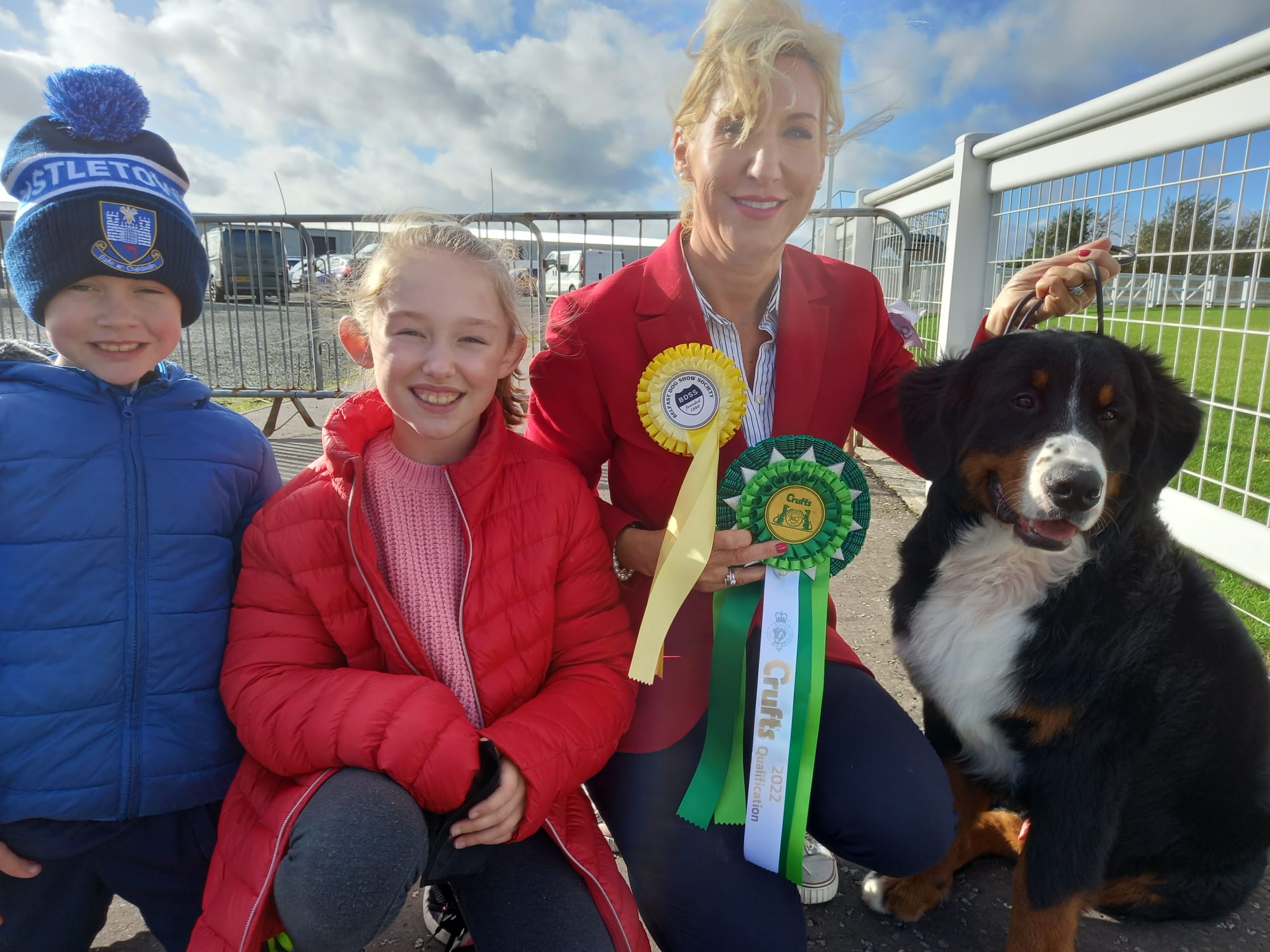 Fiona Stafford Byrne Bernese Mountain Dogs