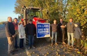 Laois IFA Protest