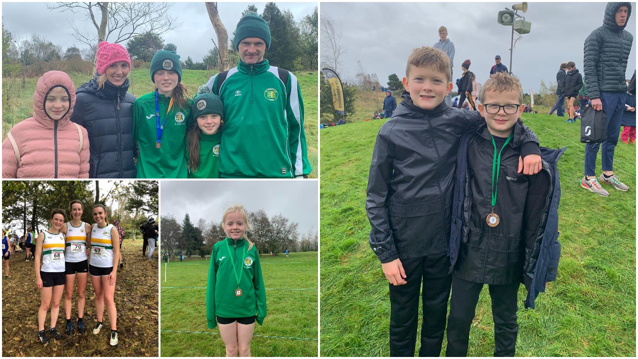 In Pictures: Success for Laois club at even ages and novice Leinster Cross Country championship