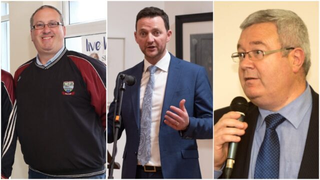 Canice McCarthy, Joe Cunningham, Kieran Kehoe