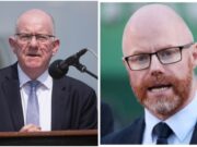 Charlie Flanagan and Stephen Donnelly