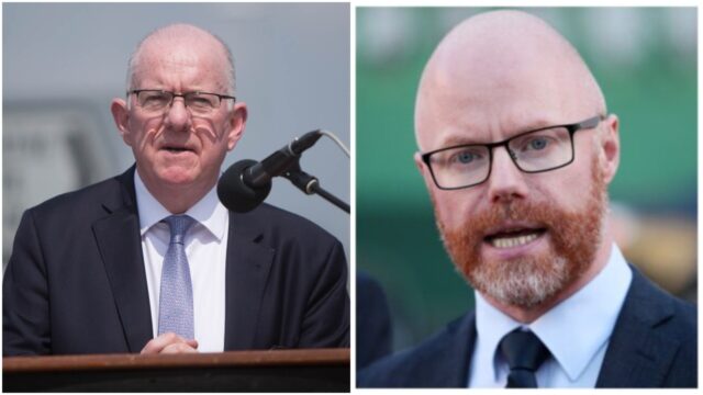 Charlie Flanagan and Stephen Donnelly