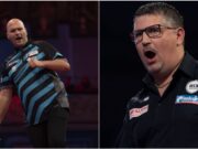 Gary Anderson and Rob Cross - Durrow darts exhibition