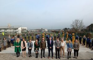 Portlaoise College outdoor gym