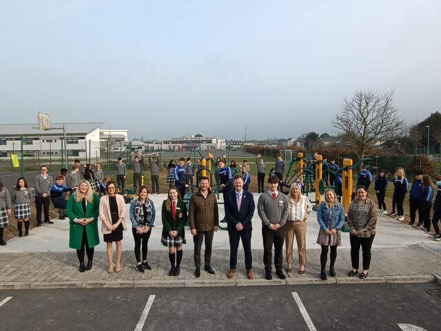 Portlaoise College outdoor gym