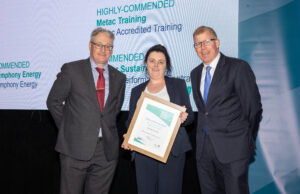 Joe Durkan, Programme Manager, Ursella Dunphy, METAC Training, Ciaran Byrne, Director of National Retrofit, SEAI