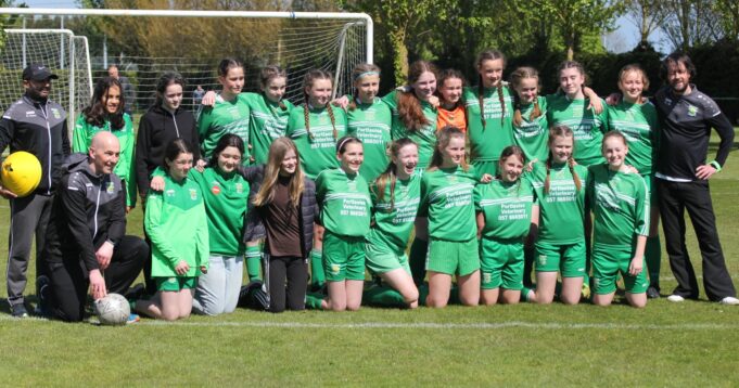 Portlaoise AFC U-14 Girls SFAI Cup