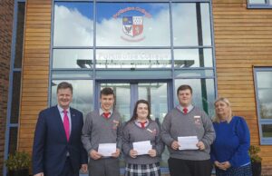 Portlaoise College Head boy and girl
