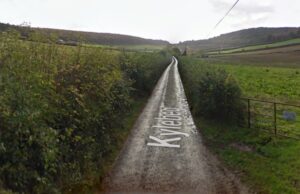 Rural road Laois
