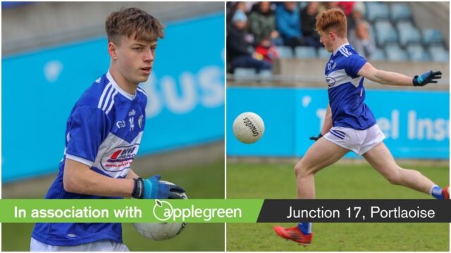 Ryan Little and Davy Costello Laois minors