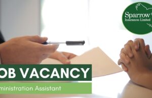 Sparrow Insurance Job Ad (1)