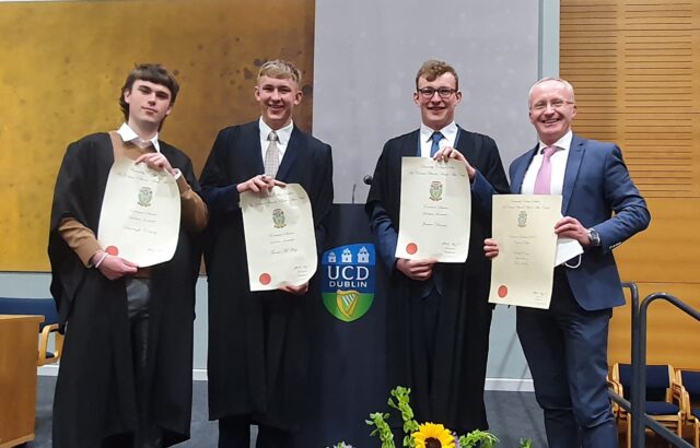 UCD Cistercian Roscrea Winners