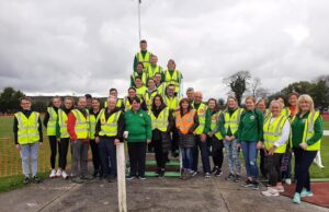 Some of the volunteers from St Abbans AC Open Sports