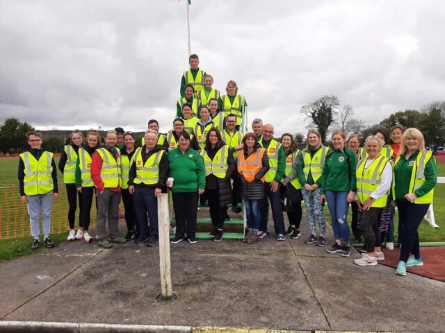 Some of the volunteers from St Abbans AC Open Sports