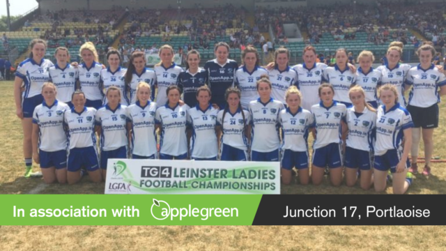 The Laois team that beat Wicklow in the 2018 Leinster ladies intermediate football final