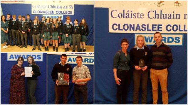 Clonaslee College Awards Main