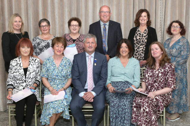 Laois teachers INTO honoured Killeshin Hotel Function