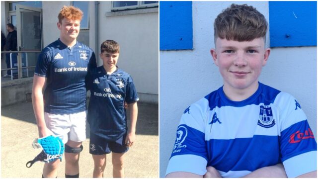 Sean Peters, Dylan Kelly and Darragh Farrell