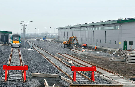 Irish Rail Depot Portlaoise