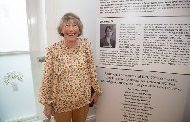 Laois Cumann na mBan Exhibition Launch at Mountmellick Library Tuesday 05-07-2022