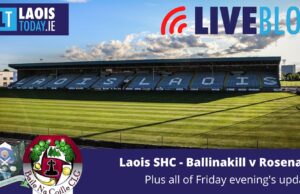 Laois SHC - Ballinakill v Rosenallis