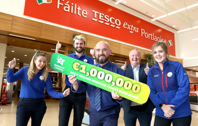 Portlaoise shop sells €1m Lotto Ticket 006