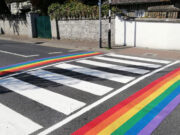 Rainbow Pedestrain Crossing