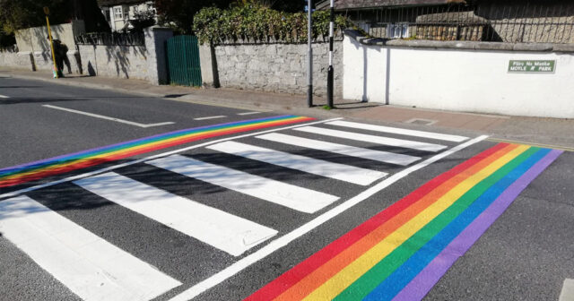 Rainbow Pedestrain Crossing