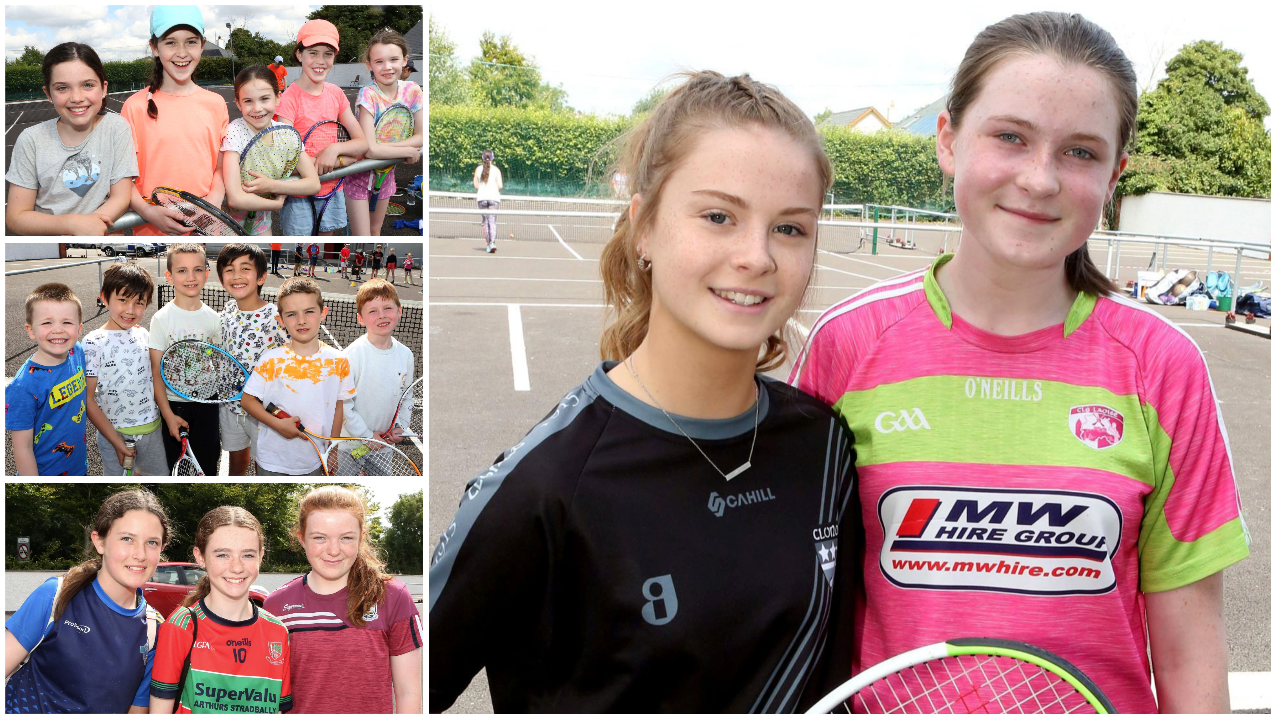 In Pictures: Parks Tennis Summer Camp proves a big hit in Vicarstown