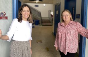 Deputy Principal Claire Fitzgerald and Principal Dympna Kelly