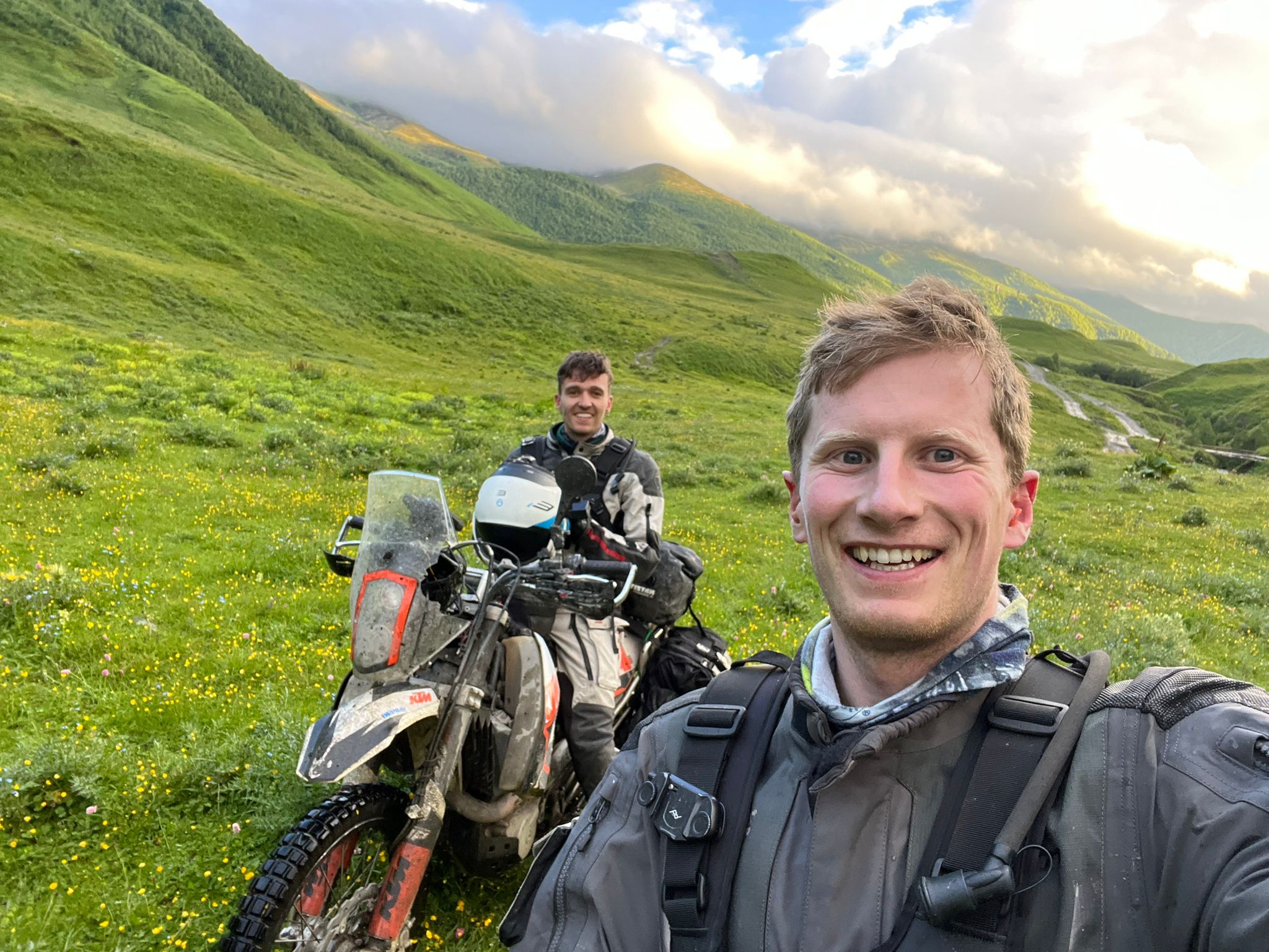 The Biking Irish - David Seale and Philip O'Connell