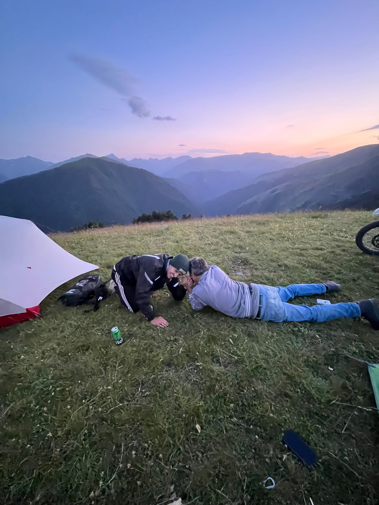 The Biking Irish - David Seale and Philip O'Connell