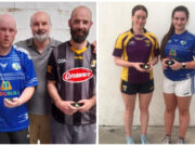 Úna Brophy of Cullohill HBC represented Laois in the Ladies Junior B Final while Tómas Lennon of St. Brigid’s, Monavea HBC was in the O35