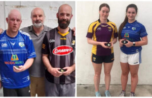Úna Brophy of Cullohill HBC represented Laois in the Ladies Junior B Final while Tómas Lennon of St. Brigid’s, Monavea HBC was in the O35