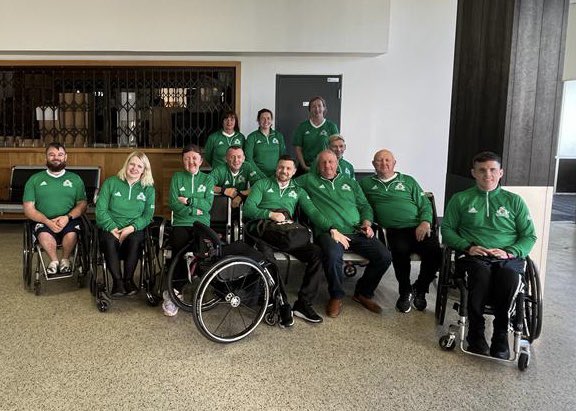 Irish Wheelchair basketball team