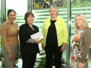 Orla McDonagh receiving her Arthouse residency